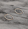 Small Silver Marquise Studs