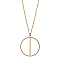 Gold Two Halves Necklace