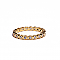 Ring - Crystal - Gold Single Stack