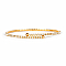 Bracelet - Crystal - Thin Inlay in Gold